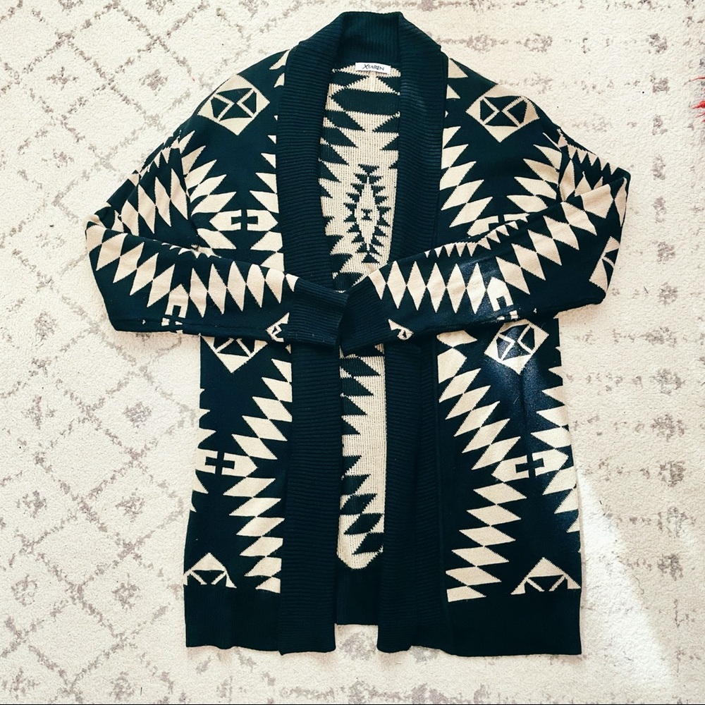 Open Front Cardigan